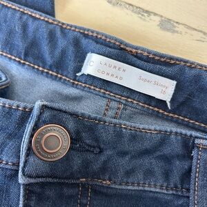 Lauren Conrad Super Skinny Jeans size 16